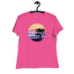 Coastline Summertime Sunset Women's Relaxed T-Shirt