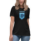 Shield Logo Women's Relaxed T-Shirt - Dark Colors