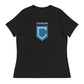 Shield Logo Women's Relaxed T-Shirt - Dark Colors