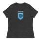 Shield Logo Women's Relaxed T-Shirt - Dark Colors