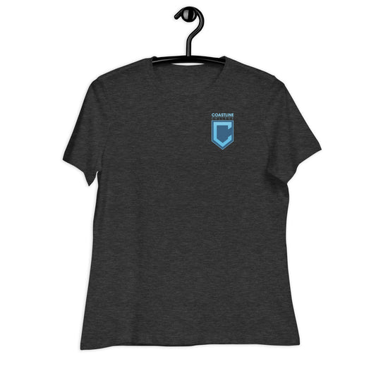 Shield Logo (Small) Women's Relaxed T-Shirt - Dark Colors
