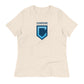Shield Logo Women's Relaxed T-Shirt - Light Colors