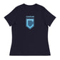 Shield Logo Women's Relaxed T-Shirt - Dark Colors