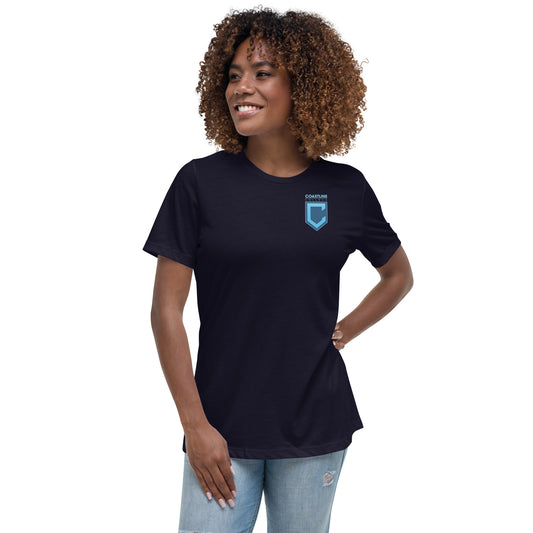 Shield Logo (Small) Women's Relaxed T-Shirt - Dark Colors