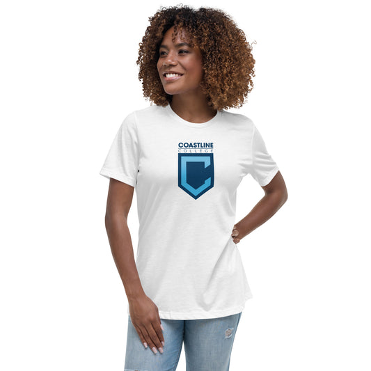 Shield Logo Women's Relaxed T-Shirt - Light Colors