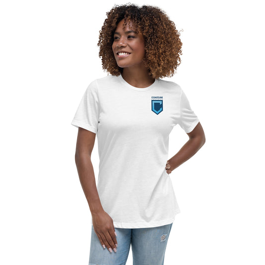 Shield Logo (Small) Women's Relaxed T-Shirt - Light Colors